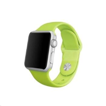 Coteetci silikonový sportovní náramek pro Apple watch 38 / 40 mm zelený - CS2085-GR