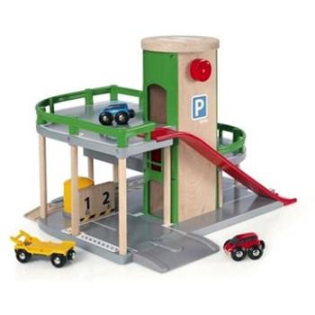 Brio World 33204 Patrová parkovací garáž s výtahem (7312350332049)