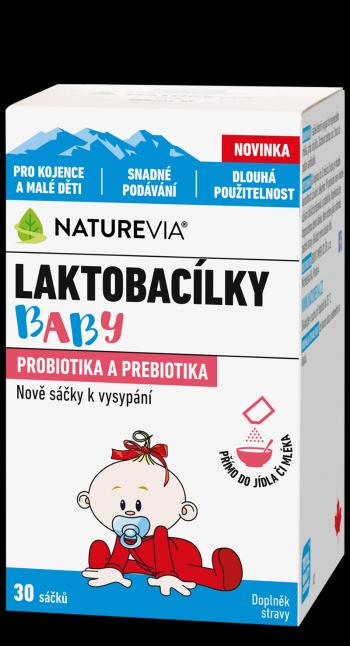 NatureVia Laktobacílky baby sáčky 30 ks