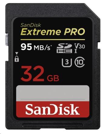 SanDisk SDHC karta 64GB Extreme PRO (300 MB/s, Class 10, UHS-II U3 V90)