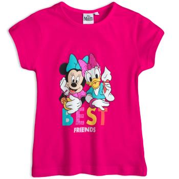 Dívčí tričko DISNEY MINNIE BEST FRIENDS růžové Velikost: 116