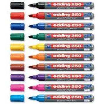 Edding 4-250001 edding 250 whiteboard marker popisovač na bílé tabule černá