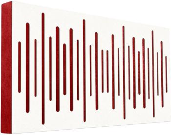 Mega Acoustic FiberPRO120 Spectrum White/Red Absorpční dřevěný panel