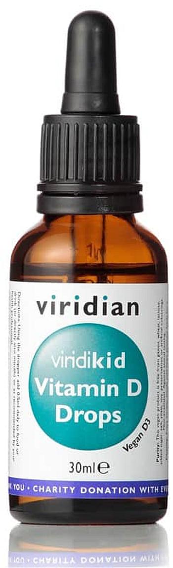 Viridian Viridikid Vitamin D Drops 30 ml