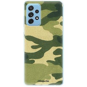 iSaprio Green Camuflage 01 pro Samsung Galaxy A72 (greencam01-TPU3-A72)