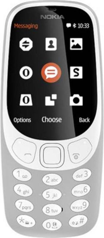 Nokia 3310 mobilní telefon Dual SIM šedá