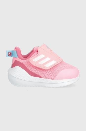 Dětské sneakers boty adidas Performance růžová barva