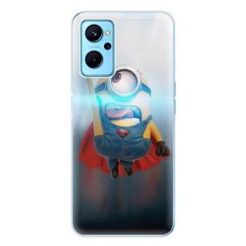 Odolné silikonové pouzdro iSaprio - Mimons Superman 02 - Realme 9i