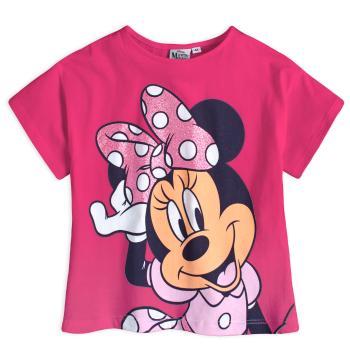 Dívčí tričko DISNEY MINNIE SMILE růžové Velikost: 128
