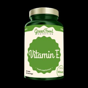 GreenFood Nutrition Vitamín E 60 kapslí