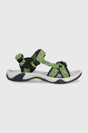 Dětské sandály CMP zelená barva
