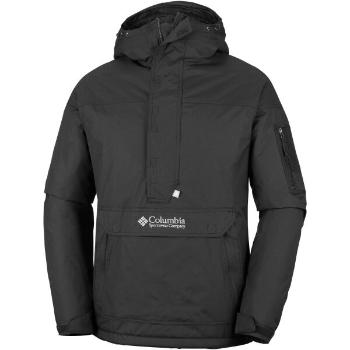 Columbia CHALLENGER PULLOVER ANORAK Pánská bunda, černá, velikost XL