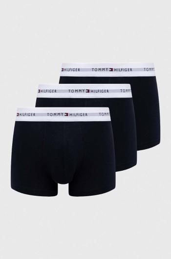 Boxerky Tommy Hilfiger 3-pack pánské, tmavomodrá barva, UM0UM02761