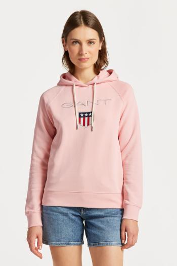 MIKINA GANT GANT SHIELD SWEAT HOODIE růžová M