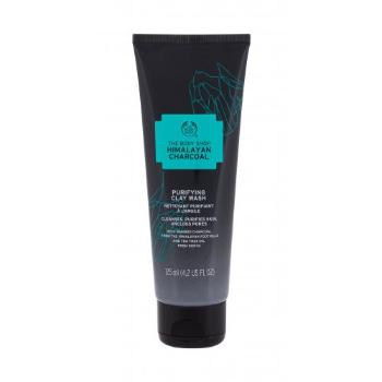 The Body Shop Himalayan Charcoal Purifying Clay Wash 125 ml čisticí gel pro ženy na všechny typy pleti; na problematickou pleť s akné