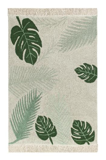 Lorena Canals koberce Bio koberec kusový, ručně tkaný Tropical Green - 140x200 cm Zelená