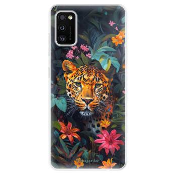 Odolné silikonové pouzdro iSaprio - Flower Jaguar - Samsung Galaxy A41