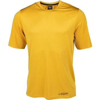 Oakley REDUCT BERM SS Pánské triko na kolo, žlutá, velikost XL