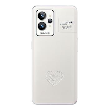 Odolné silikonové pouzdro iSaprio - čiré - Digital Love - Realme GT 2 Pro