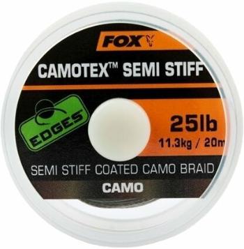 Fox Fishing Edges Camotex Semi Stiff Camo 20 m 25 lbs-11,3 kg Šňůra