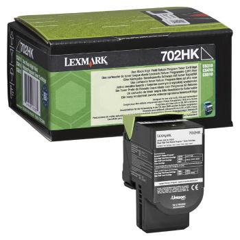 Lexmark 70C2HKE, black, 4000str., return, originální toner