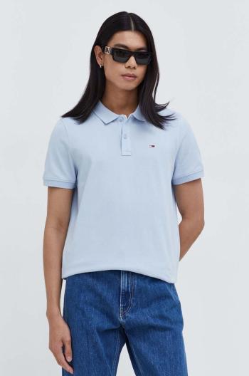 Bavlněné polo tričko Tommy Jeans DM0DM18312