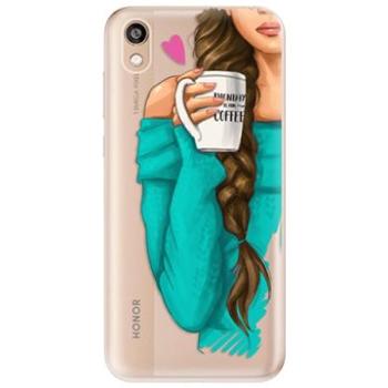 iSaprio My Coffe and Brunette Girl pro Honor 8S (coffbru-TPU2-Hon8S)
