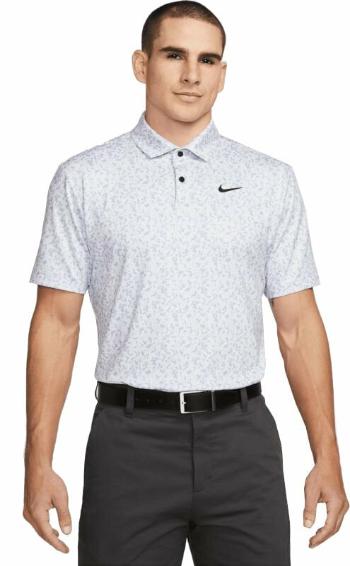 Nike Dri-Fit Tour Mens Camo Golf Football Grey/Black 2XL Polo košile