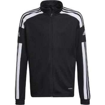 adidas SQUADRA 21 JACKET Chlapecká fotbalová mikina, černá, velikost