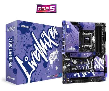 ASRock MB Sc LGA1700 Z790 LIVEMIXER, Intel Z790, 4xDDR5, 1xDP, 1xHDMI