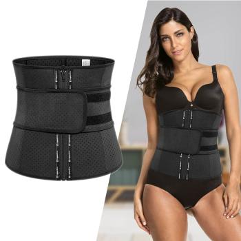 Fitness korzet inSPORTline Corwaist Barva černá, Velikost M