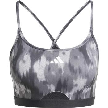 adidas AEROREACT BRA Dámská podprsenka, šedá, velikost