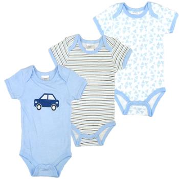 Body s krátkým rukávem Hut 3 Pack Blue