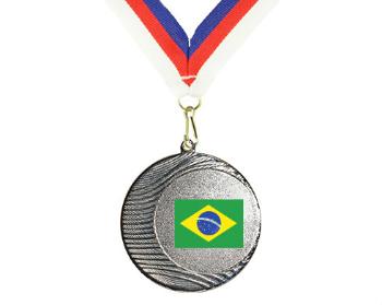 Medaile Brazilská vlajka