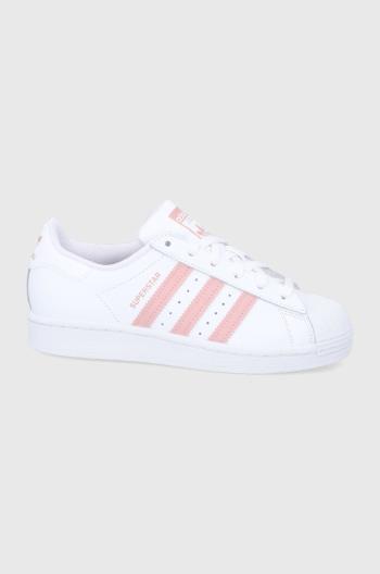 Dětské boty adidas Originals Superstar GY3357 bílá barva