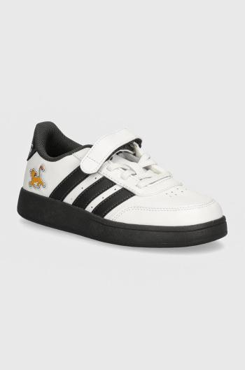 Dětské sneakers boty adidas BREAKNET LionKing EL C bílá barva, IF1756