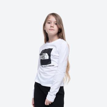 The North Face Youth Longsleeve Box Logo Tee NF0A4MA6FN4