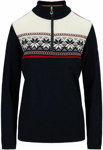 Dale of Norway Liberg Womens Sweater Marine/Off White/Raspberry L Svetr