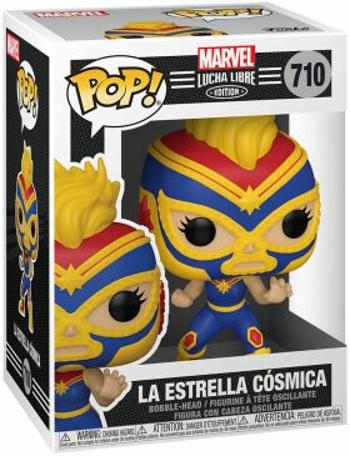 Funko POP Marvel: Luchadores - Captain Marvel