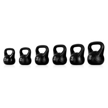 KLARFIT Kettlebell sada činek 6, 8, 10, 12, 16, 20kg