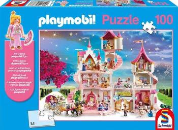 SCHMIDT Puzzle Playmobil Princeznin palác 60 dílků + figurka Playmobil