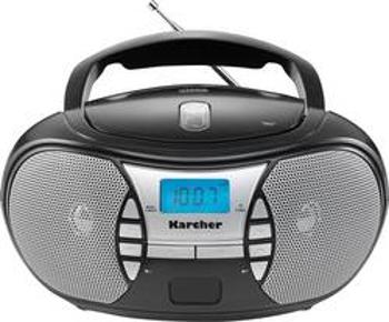 CD-rádio Karcher RR 5025, AUX, CD, černá