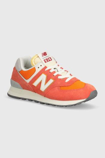 Sneakers boty New Balance 574 oranžová barva, U574RCB