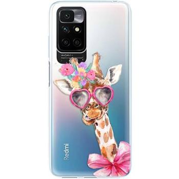 iSaprio Lady Giraffe pro Xiaomi Redmi 10 (ladgir-TPU3-Rmi10)