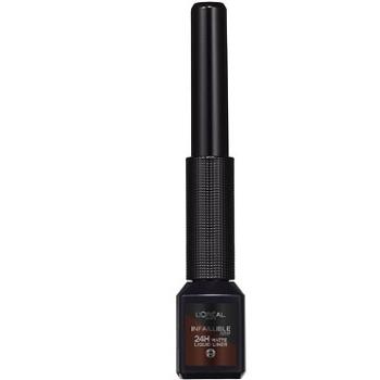 ĽORÉAL PARIS Infaillible Grip 24H Liquid Liner 03 hnědá oční linka 3 ml (30175242)