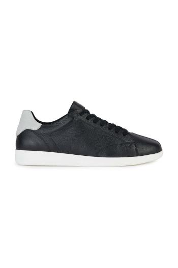 Kožené sneakers boty Geox U KENNET B černá barva, U456FB 00047 C9999