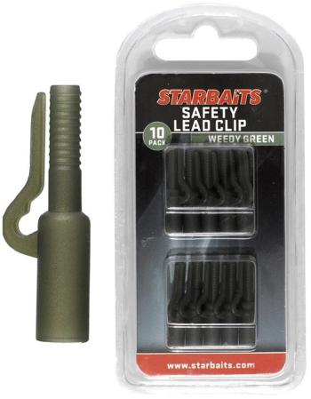 Starbaits Závěs na olovo Safety Lead Clip 10ks - zelená