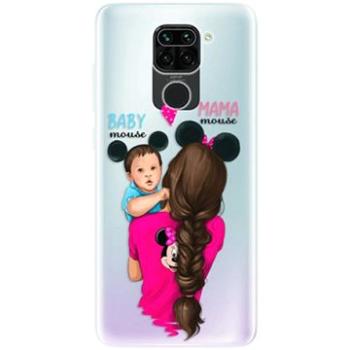 iSaprio Mama Mouse Brunette and Boy pro Xiaomi Redmi Note 9 (mmbruboy-TPU3-XiNote9)
