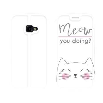 Flipové pouzdro na mobil Samsung Xcover 4 - M098P Meow you doing? (5903226065745)