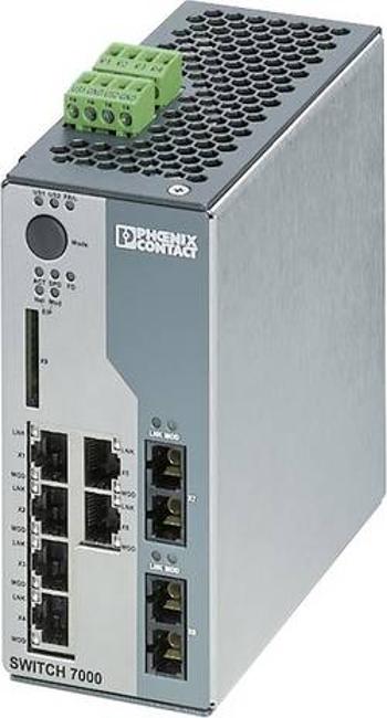 Průmyslový ethernetový switch Phoenix Contact, FL SWITCH 7006/2FX-EIP